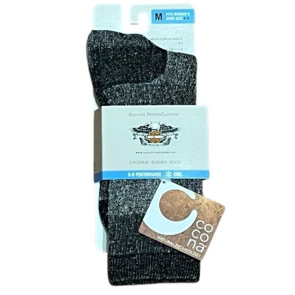 Harley-Davidson Accessories - Harley-Davidson Cocona Riding Socks, Size M, NWT